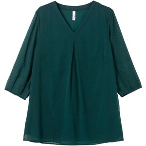 SHEEGO Tuniek  donkergroen