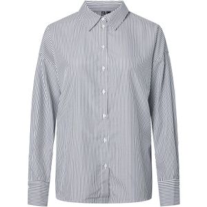 PIECES Blouse 'PCJULIA'  zwart / wit