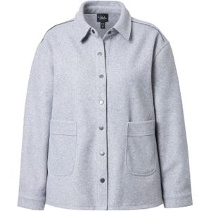 Ulla Popken Tussenjas  grijs gemêleerd