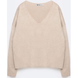 BIG STAR Trui 'FAUSTI'  beige gemêleerd