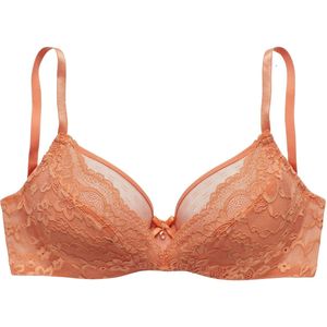 s.Oliver RED LABEL - Beachwear - Beugel-bh - Caramel - 85% Polyamide, 15% Elastaan