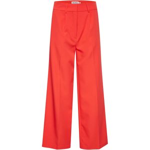 ICHI Pantalon 'Lexi'  vuurrood
