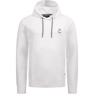 INDICODE JEANS Sweatshirt 'Longview'  zwart / wit