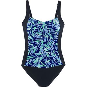 Look - Gedessineerd Badpak - Blauw - Zonder Beugels - Machinewas