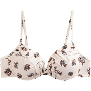 Next Bikinitop  camel / ecru / marine / zwart