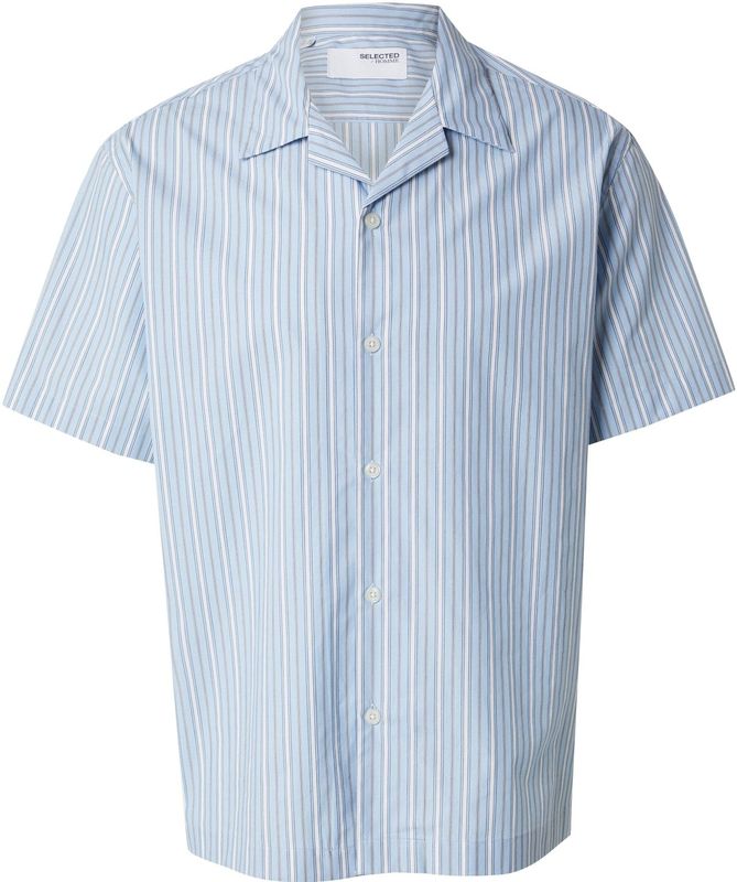 SELECTED HOMME - RlxHolger - Vrijetijdsoverhemd - Relaxed Fit - Puur Katoen