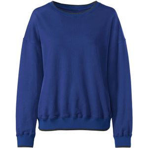 Unikleur Sweater - Royalblauw - 100% Katoen