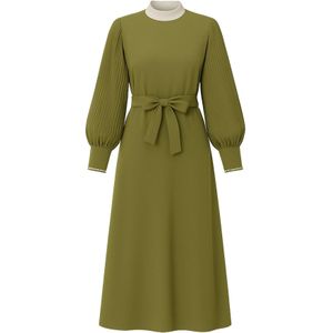 MODAMIHRAM Jurk  olijfgroen