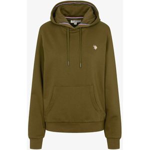 U.S. POLO ASSN. Sweatshirt ' Aba '  olijfgroen
