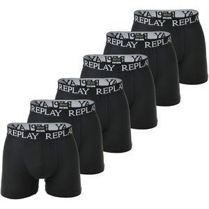 REPLAY Boxershorts  zwart / wit