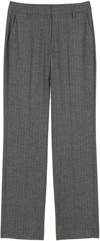 Smalle broek van wolmix