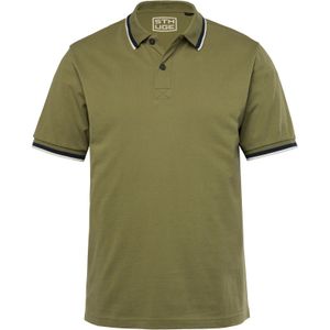 STHUGE Shirt  marine / olijfgroen / wit