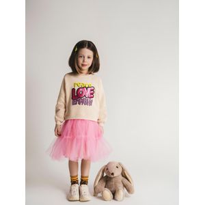 SATURNDAY Jurk 'Statement'  rosa