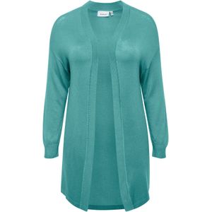 Fransa Curve Gebreid vest 'BLUME CAR 1'  blauw