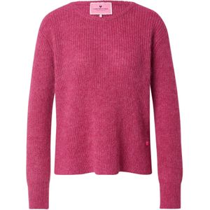 Lieblingsstück - Alva - Gebreide Trui - Raspberry - Met Alpacawol