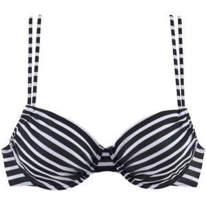 VENICE BEACH Bikinitop  zwart / wit