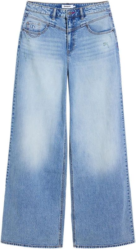 Wide Leg - Jeans - Effen - Lang - Voor- en Achterzakken - Collectie AW25