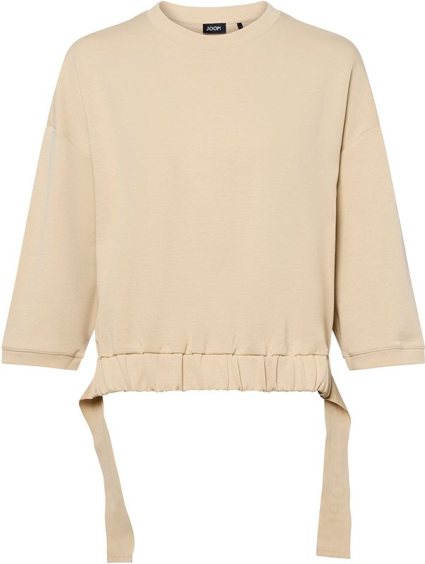 JOOP! - Sweatshirt - Beige - Normale Pasvorm - Driekwart Mouw
