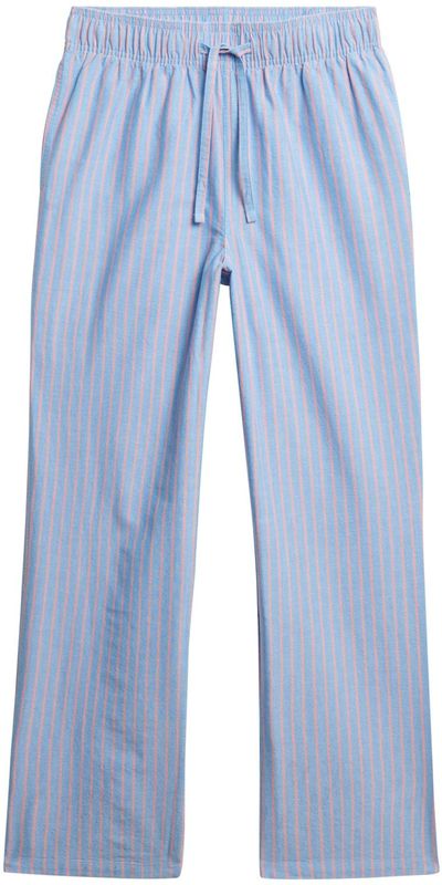 Superdry Broek  lichtblauw / rosa