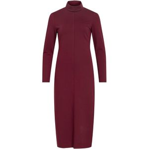 VILA Jurk 'VIEDITH'  donkerrood