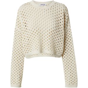 EDITED - Yella - Trui - Ecru - Lange Mouw - Normale Pasvorm