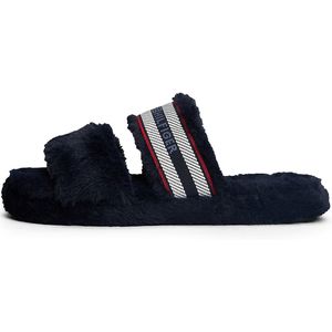TOMMY HILFIGER Huisschoenen  navy / rood / wit
