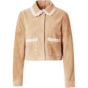 Daahls by Emma Roberts exclusively for ABOUT YOU Tussenjas 'Lucca'  lichtbruin / wit