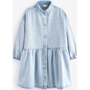Next Jurk  lichtblauw