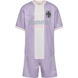 Hummel - Trainingspak - Donkergrijs - Lichtroze - Lavendel - Wit Gemêleerd