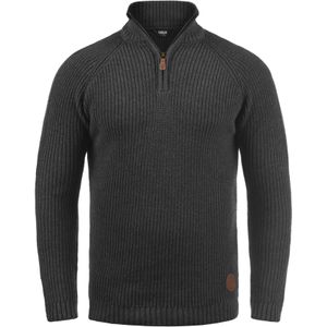 !Solid Trui 'Xenox'  grijs