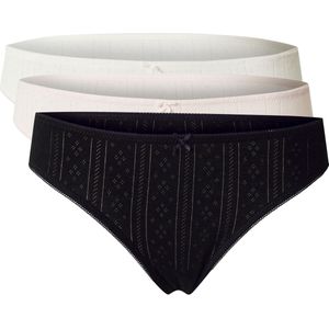 ETAM Slip 'Jolly'  beige / zwart / offwhite