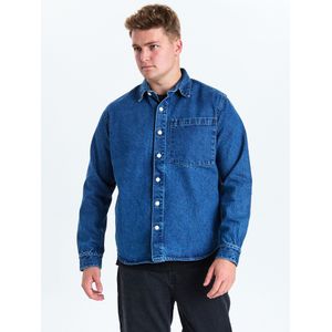 Dxnmxrk Shirt 'DXFabian'  blauw denim