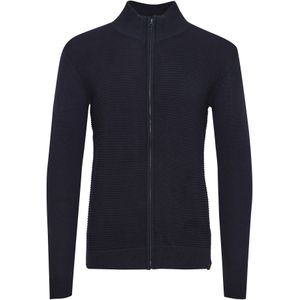 INDICODE JEANS Gebreid vest 'Rickert'  donkerblauw