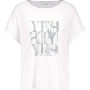 GERRY WEBER Shirt  lichtgroen / zilver / wit