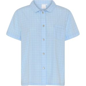 CCDK Copenhagen Slaapshirt 'Amalie'  lichtblauw / wit