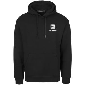 Karl Lagerfeld Sweatshirt ' 705116 '  zwart / wit