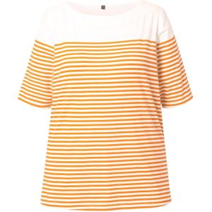 Ulla Popken Shirt  oranje / wit