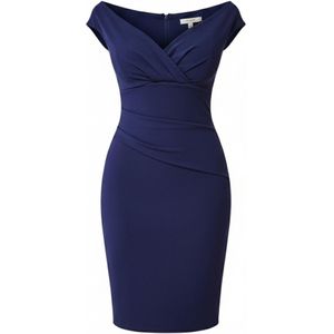 GODDIVA Jurk  donkerblauw