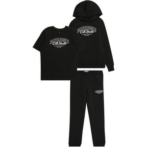 Jack & Jones Junior Set 'JJMAKOTO'  zwart / wit