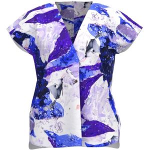 InWear Blouse 'Tedra'  blauw / lila / wit
