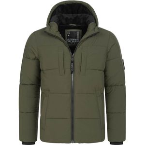 Alessandro Salvarini Winterjas  olijfgroen / donkergroen