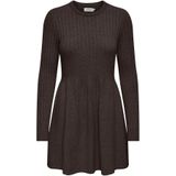 Onlfia - Midi-jurk - Gebreide Jurk - O-hals - Lange Mouwen - Regular Fit