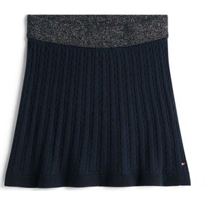 TOMMY HILFIGER Rok  marine / zwart gemêleerd