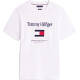 TOMMY HILFIGER Shirt  navy / rood / wit