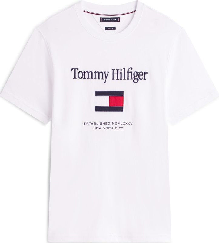 TOMMY HILFIGER Shirt  navy / rood / wit