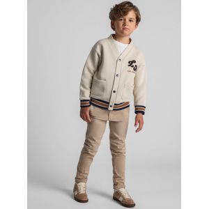 MINOTI Sweatvest  bruin / zwart / wolwit