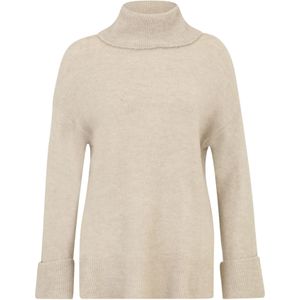 Vila Petite Trui 'VIRolfie'  lichtbruin