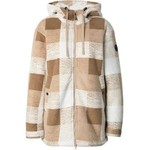 ICEPEAK Functionele fleece jas 'PAPAIKOU'  beige / sand / wit