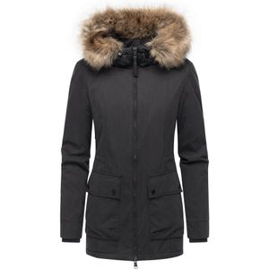 Ragwear Wintermantel 'Monadetta Youmodo'  zwart