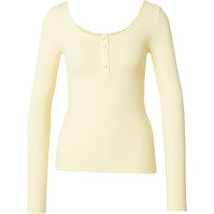 PIECES Shirt 'PCKITTE'  lichtgeel